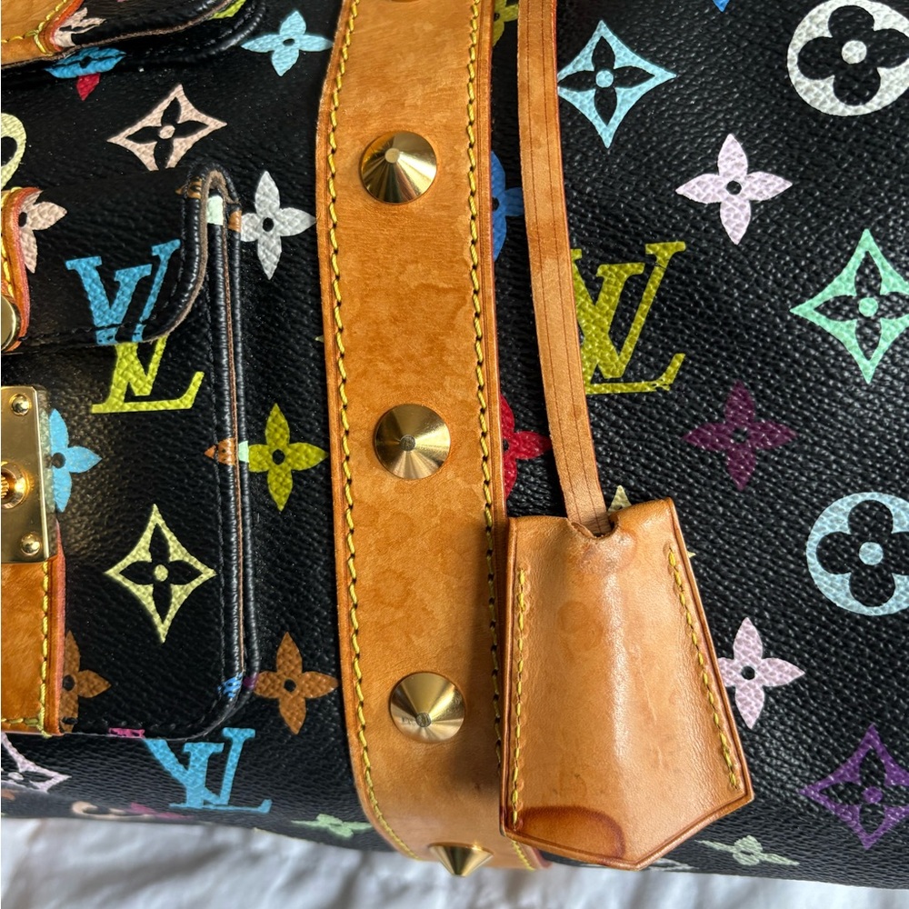 Louis Vuitton Black Monogram Keepall 45 - Picture 11 of 12